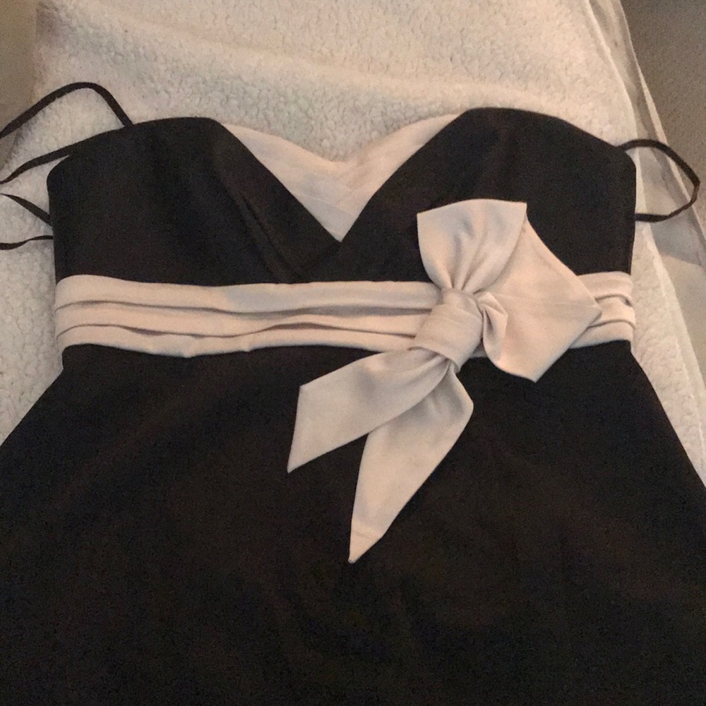 Strapless BCBG cocktail dress
